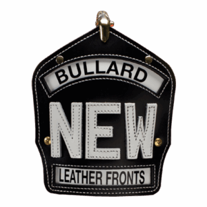Fire Helmet Leather Fronts - Image 1