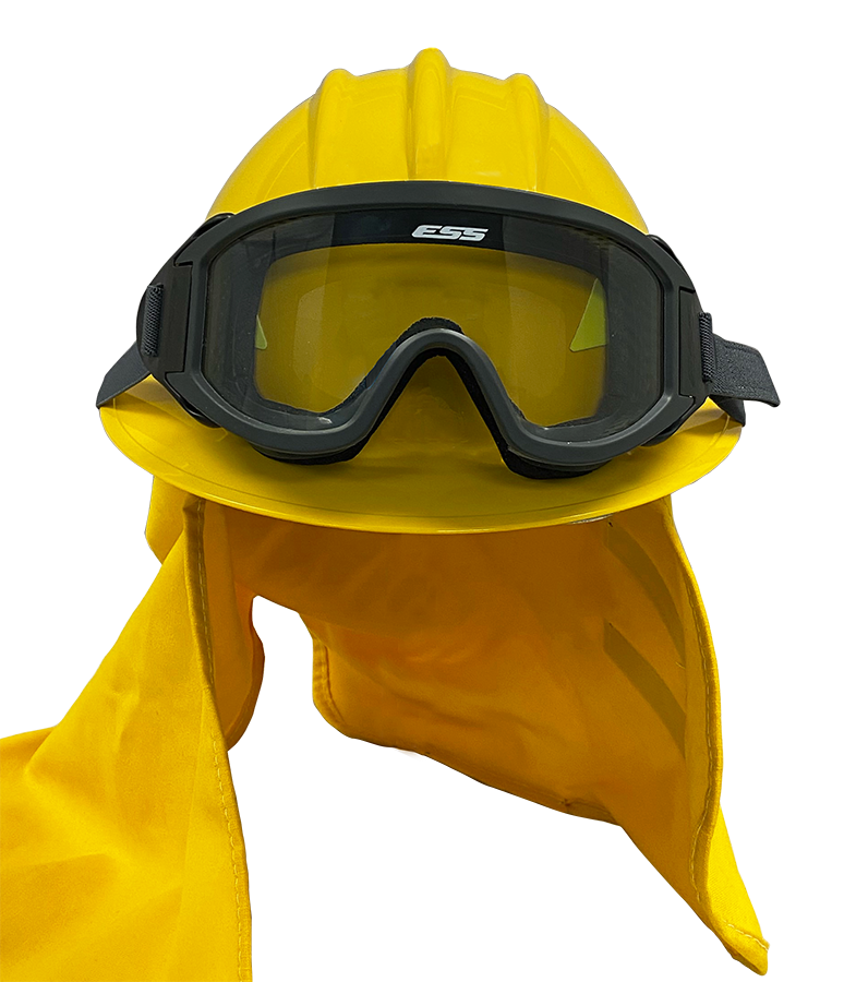 Wildland Helmet Protects Firefighter from Serious Head Injury