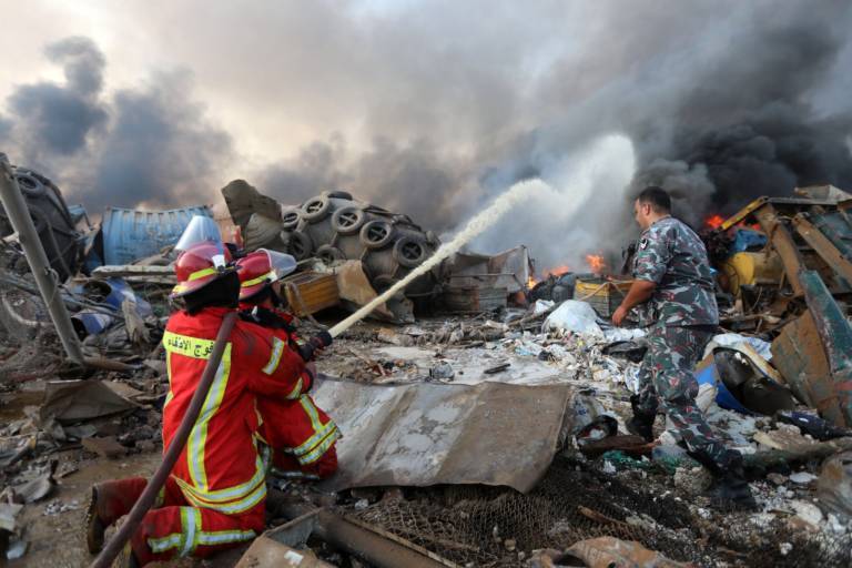 Bullard Makes Corporate Donation to 2020 Beirut Explosion Emergency Responder Team