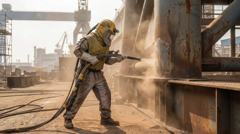 Heat Stress & Blasting Helmets: The Risk Inside Your PPE System